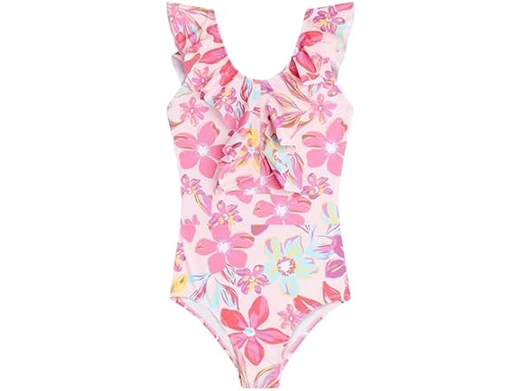 Kanu Surf Gianna Beach Sport Ruffle One Swimsuit