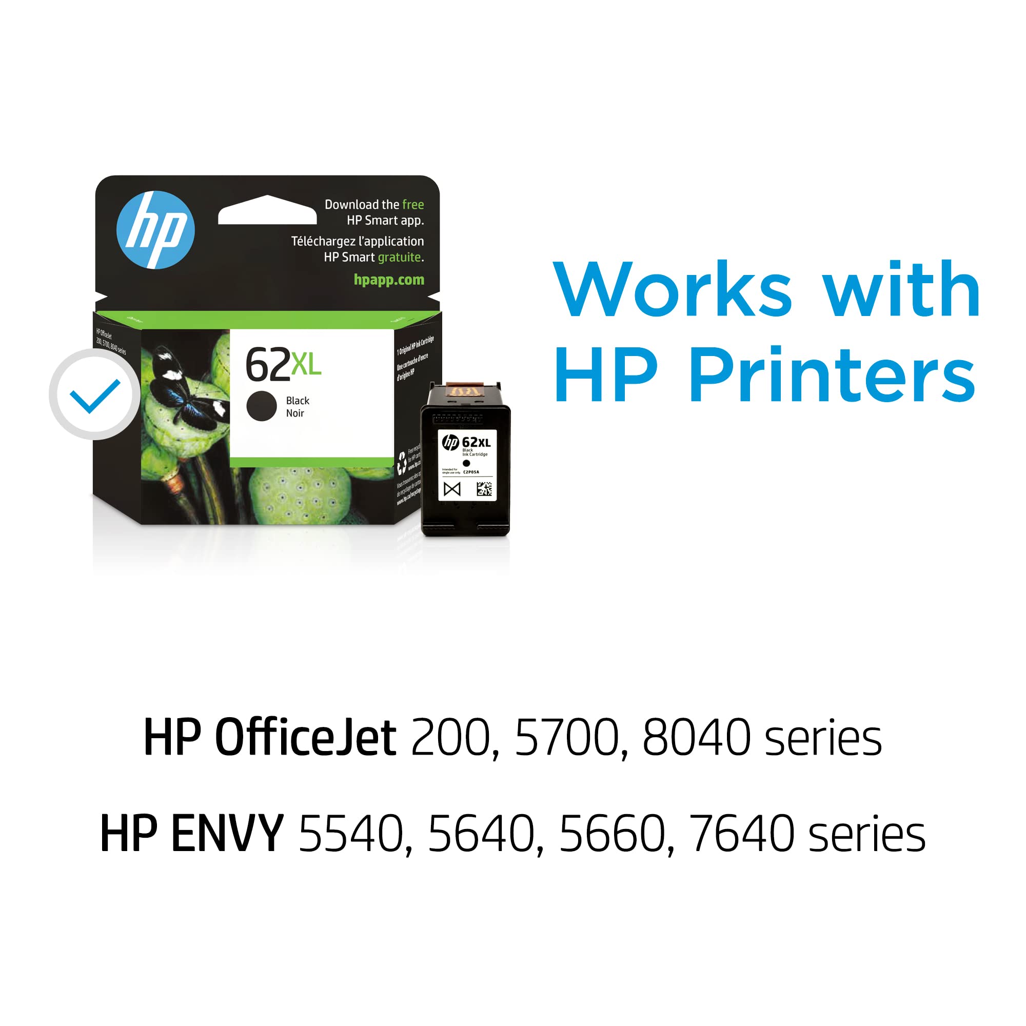 HP 62XL Black Ink Cartridge - Gallery 8