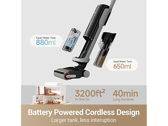 DREAME H14 Pro Wet Dry Vacuum Cleaner