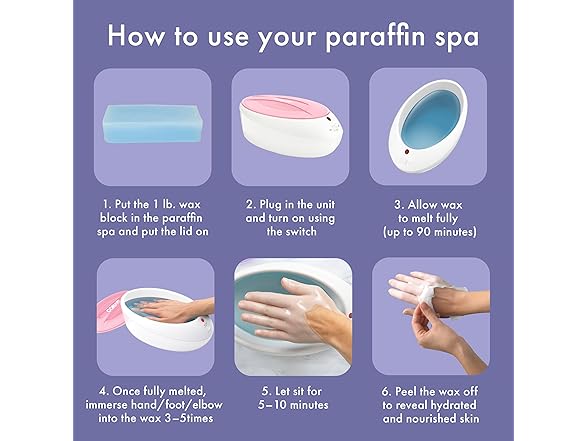 True Glow by Conair Paraffin Wax Machine