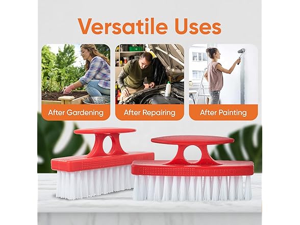 Superio Superio Nail Brush for Cleaning Fingerna