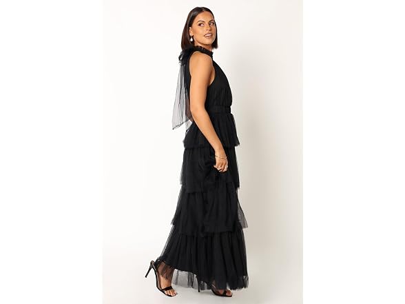 Petal & Pup (S) Frances Halterneck Maxi Dress