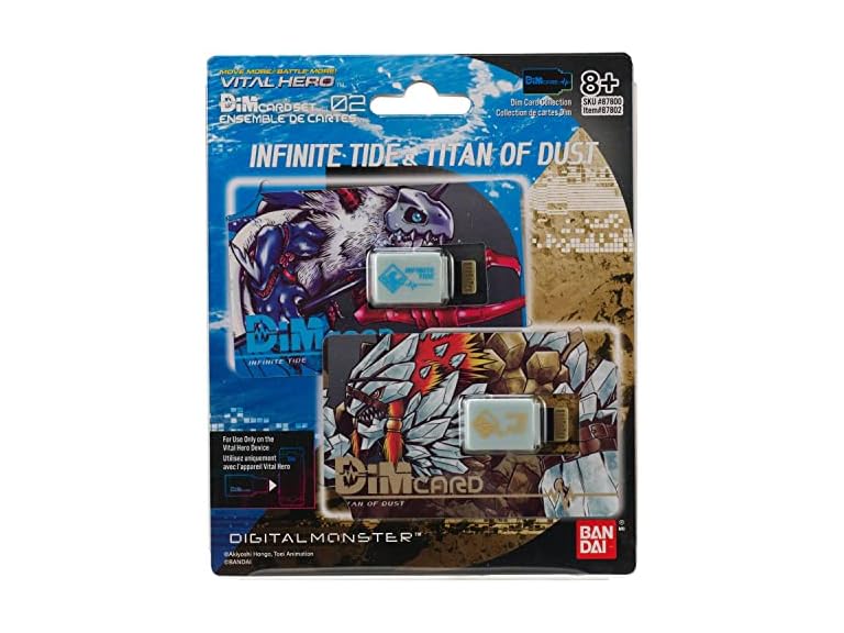 Bandai Namco Digimon Vital Hero DIM Card Pack