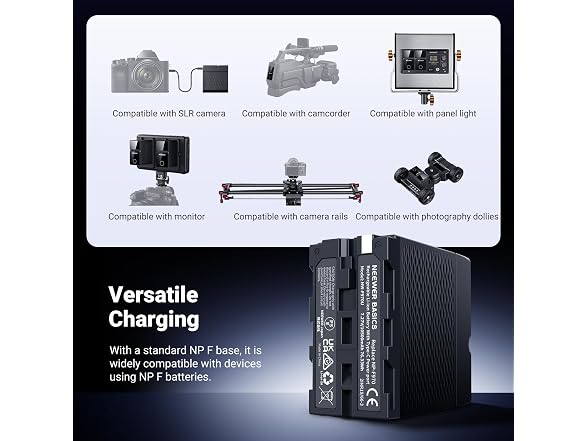 NEEWER 10500mAh NP-F970 Replacement Battery