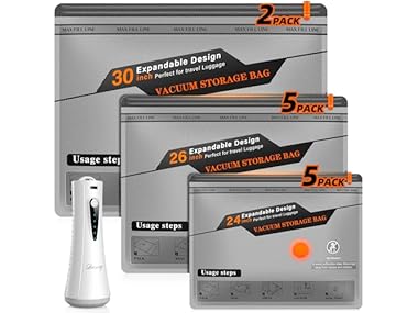 $9.99, Was $19.99, 50% Off! DANNARY Vacuum Storage Bags dealfomo