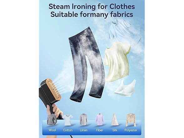 Sundu Travel Iron and Steamer for Clothes - Gallery 6