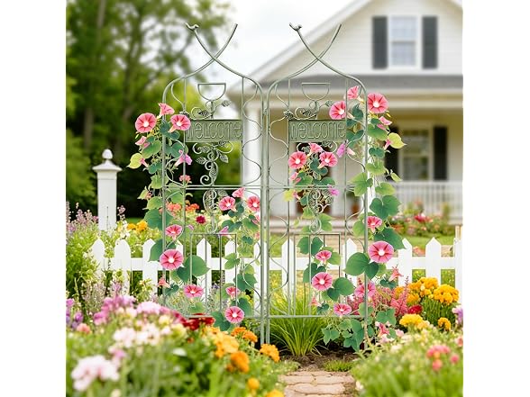 LZRS 2 Pack 59.5 * 18in Garden Trellis