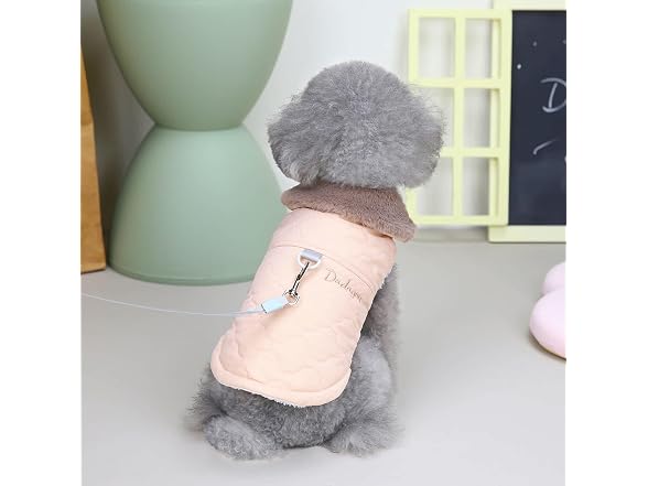 Izefia Dog Coat Cold Weather Coats Windproof