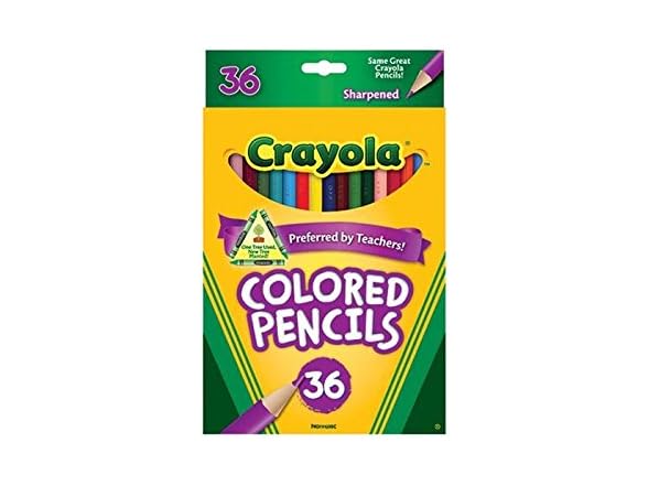 Crayola 36 Ct. Long Colored Pencils