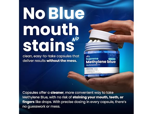 Supreme Methylene Blue Capsules Pharmaceutical