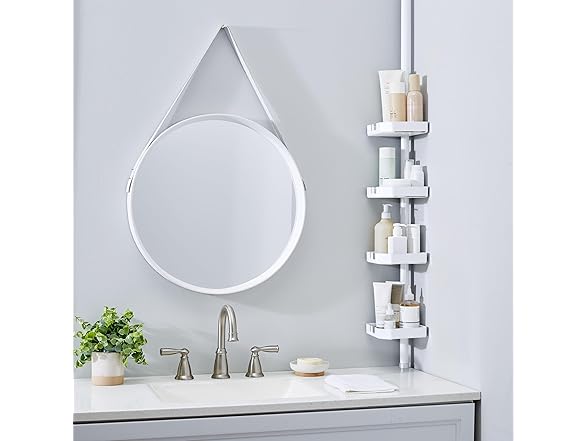 Bath Bliss 4 Tier Corner Shower Caddy