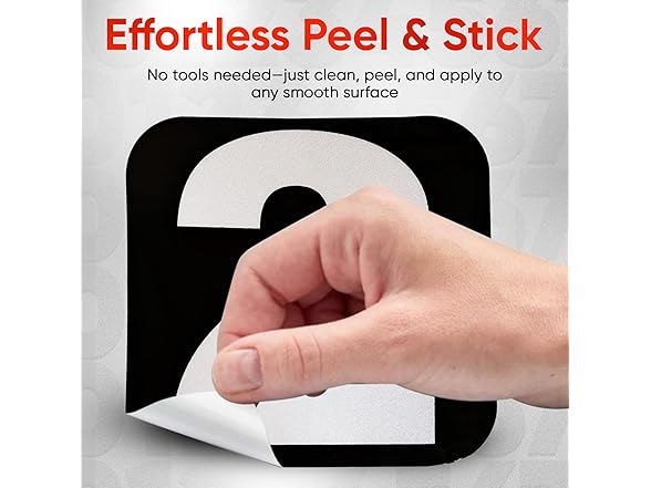 Mailbox Number Stickers 3