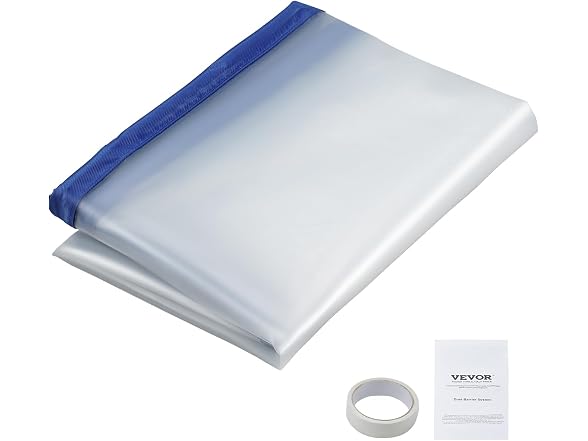 Dust Barrier, 7.5 x 4 ft Dust Barrier Door Kit