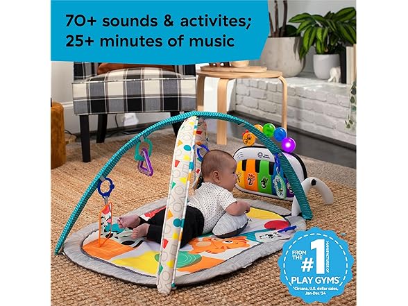 4-in-1 Music and Language Play Gym