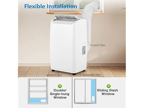 GustoWave 3-in-1 Portable Air Conditioner