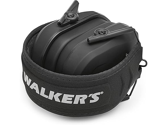 Walker's Razor Slim Passive Earmuff Low-Profile
