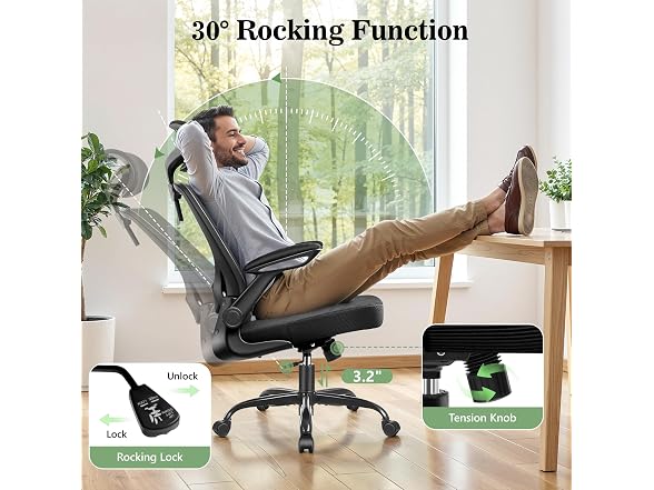 BESTFAIR W0893 Ergonomic Office Chair 2 (Open Box)