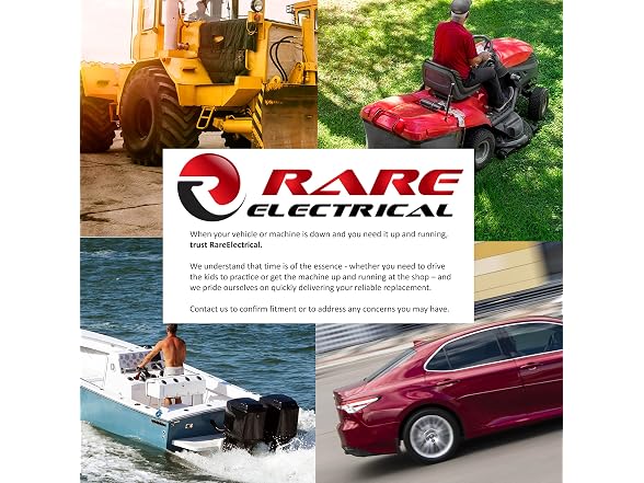 Rareelectrical Starter Motor Compatible