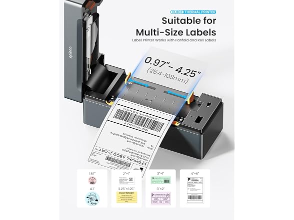 Bluetooth Thermal Shipping Label Printer