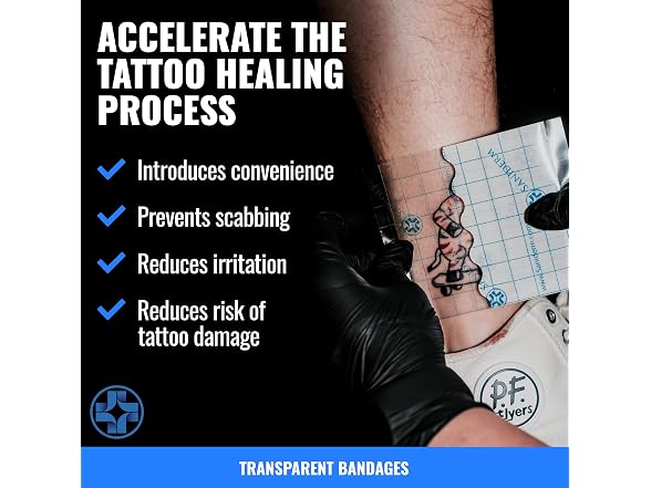Saniderm Tattoo Aftercare Bandage 6x8 3 Sheets