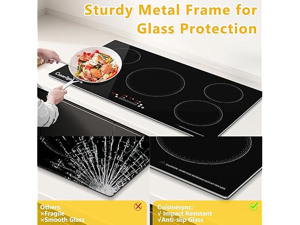 36 Inch Induction Cooktop