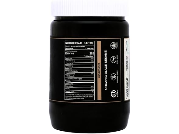Organic | Black Tahini Paste 16 oz