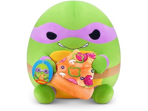 Snackles Ninja Turtles Donatello Plush