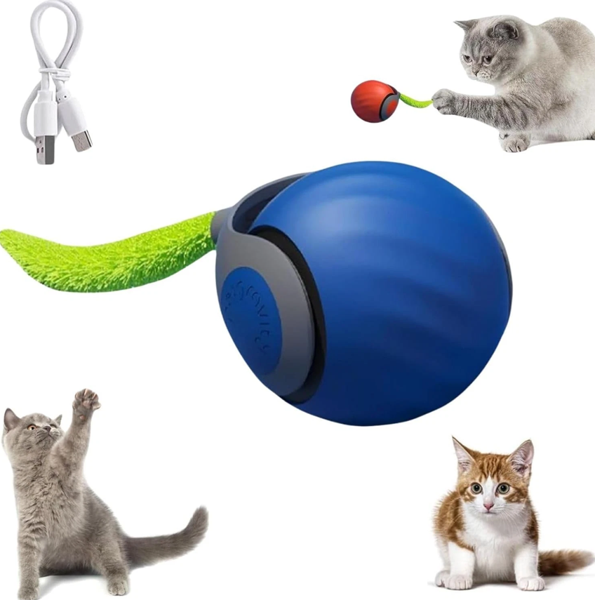 2-Pk Speedy Tail Interactive Cat Toy - Gallery 6