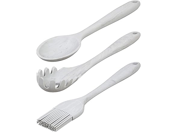 Wilton Marble Silicone Kitchen Utensils Set, 6-Piece