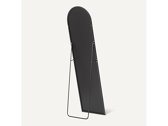 Amazon Basics Full Length Floor Mirror, 59" x 16", Black