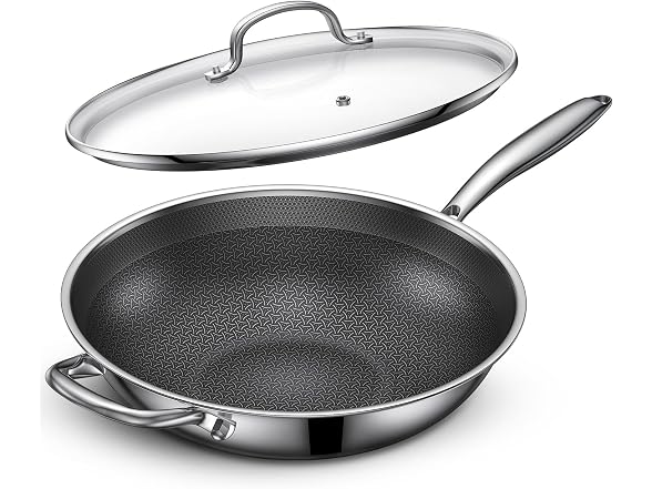 Uven Traoqq Hybrid Stainless Steel Wok