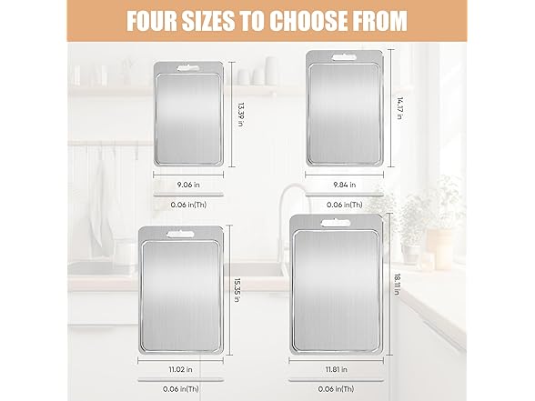 jiwasio Titanium cutting board