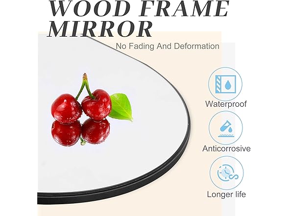 NeuType NeuType 65''x22'' Full Length Mirror, Wo
