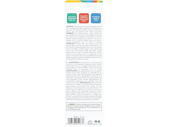 Nuby Multi-Use Child Safety Locks - 8Pk