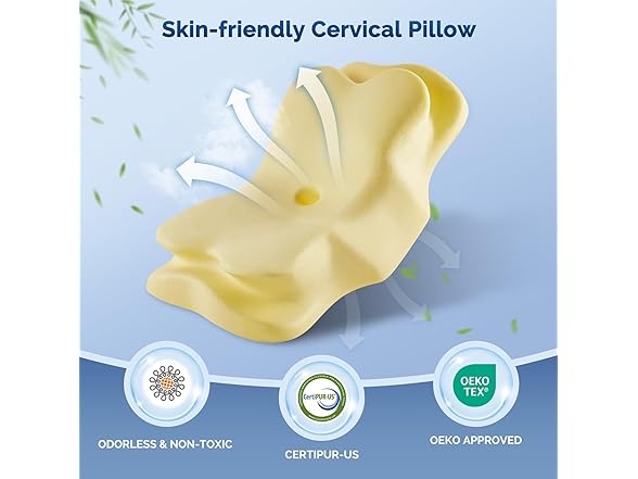 Silkena Cervical Neck Pillow