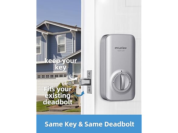 La View LV06 LV06 Bluetooth Smart Lock Silver