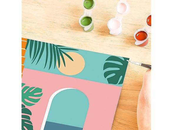 Ravensburger Creart Vacation Mode Paint by Numbers Kit for Adults