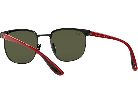 Ray-Ban Unisex RB3698M Scuderia Ferrari Collection Square Sunglasses