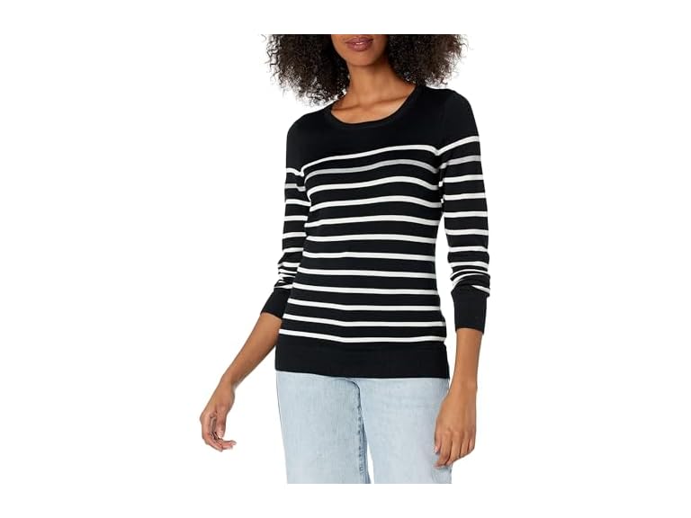 Black Grey White Stripe
