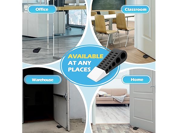 HELEMAN Rubber Door Stoppers (Your Choice)