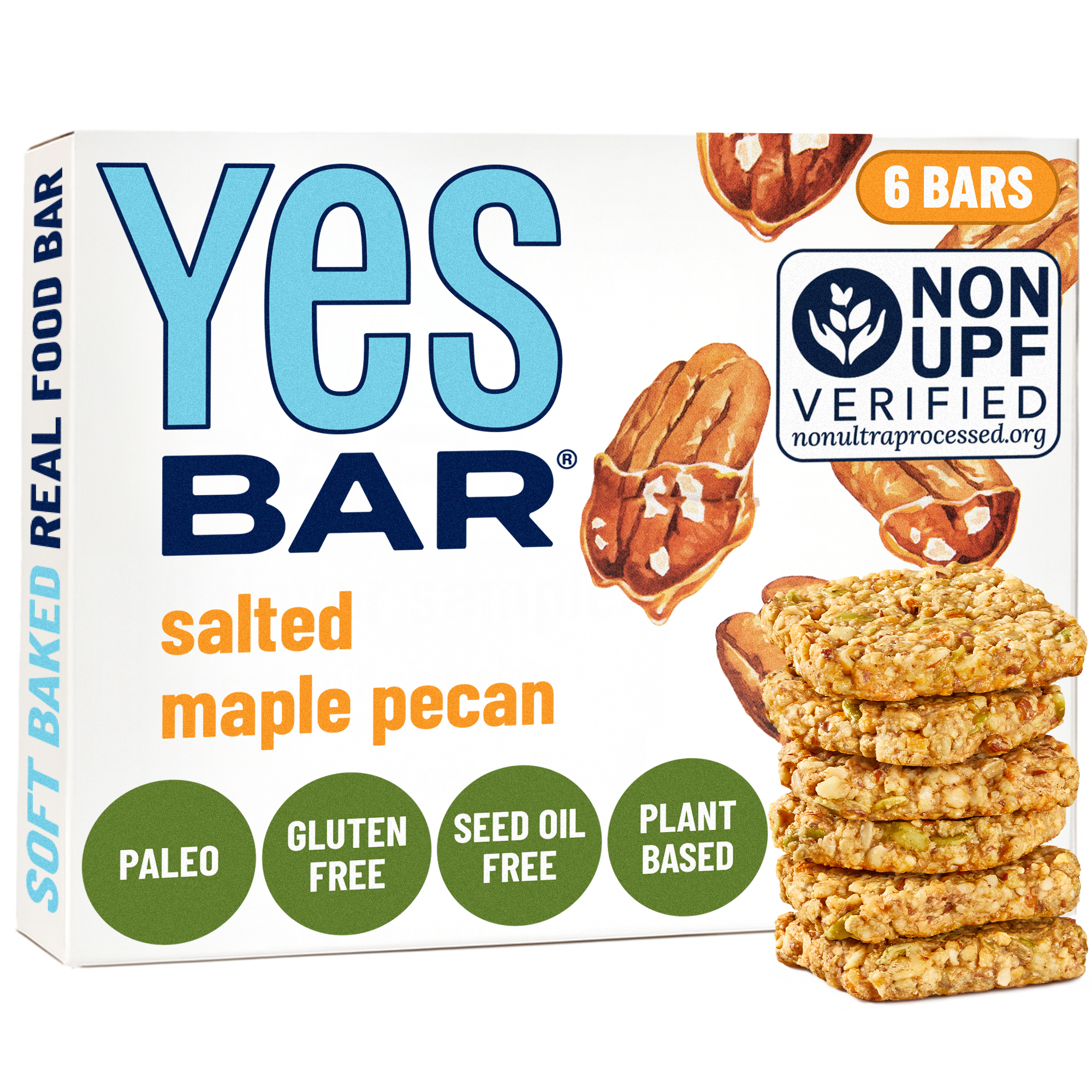 (18ct) YES BAR Gluten-free Snack Bars - Nutty Indulgence - Gallery 13