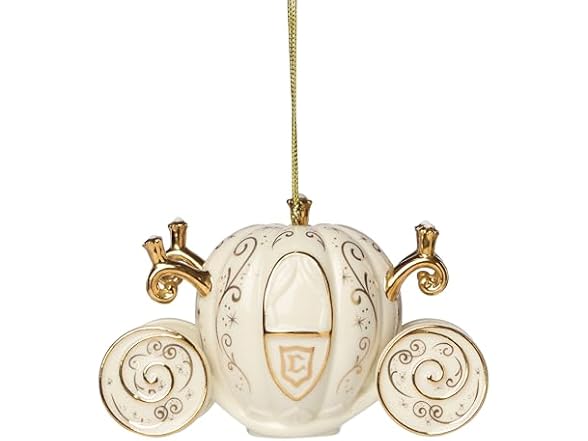 Lenox Ornaments, Porcelain Cinderellas Coach