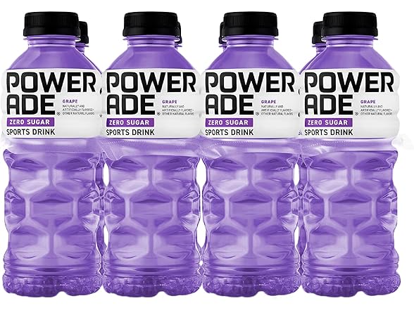 8PK POWERADE Electrolyte Enhanced Zero Sugar Grape