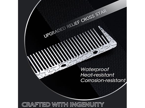 Dolmifapro 2 Pcs Metal Comb, Rat Tail