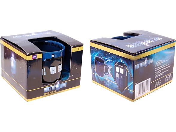 Doctor Who TARDIS 2D Relief 11oz Mug