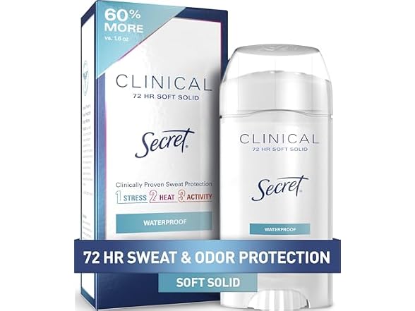 Secret Clinical Strength Antiperspirant 2.6oz