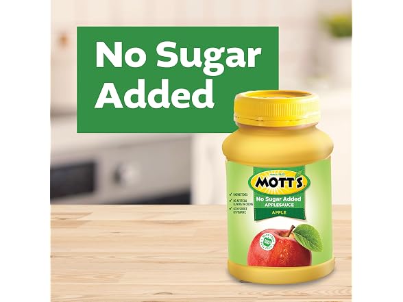Motts No Sugar Added Applesauce Pack of 8