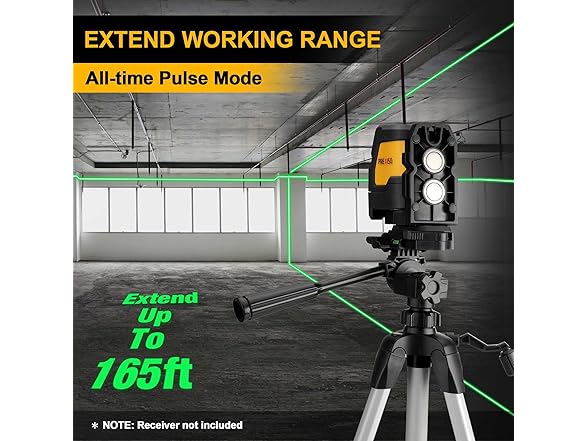Prexiso Laser Level with Tripod, IP54 Professional