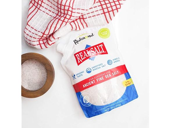 REDMOND Real Sea Salt. 26 Ounce Pouch