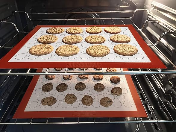 LETOOR Silicone Baking Mat Non-Stick Cookie Sheet